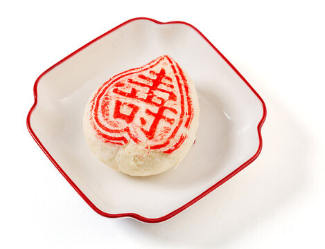 天津传统糕点白皮儿寿字酥