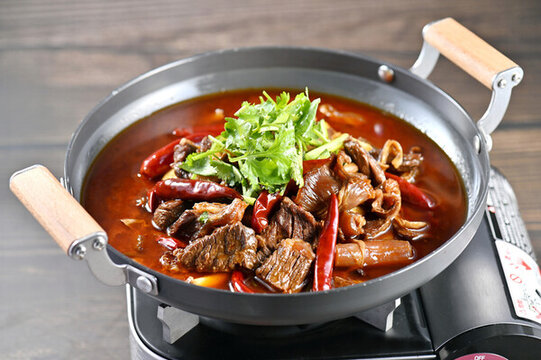 香辣牛肉锅