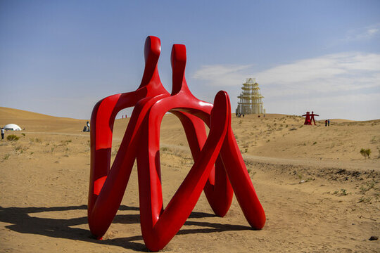 沙漠雕塑