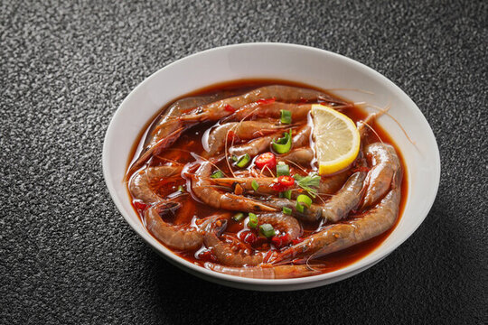 生腌大虾