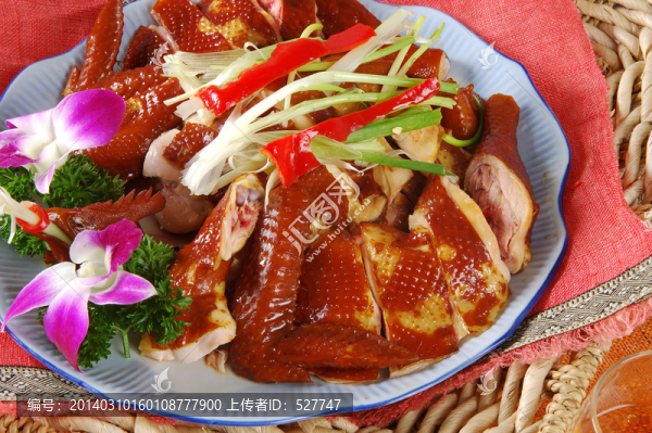秘制豉油鸡粤菜