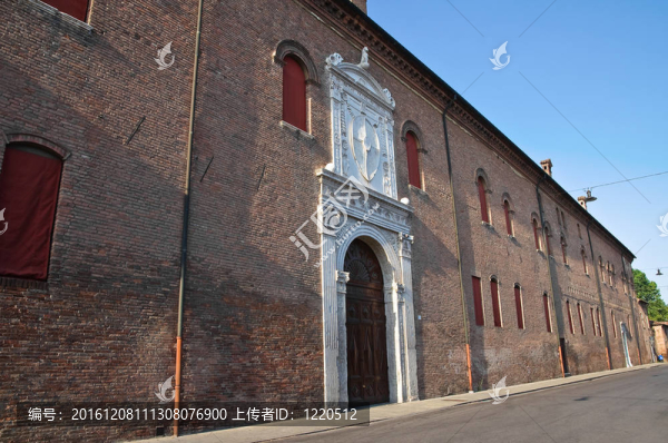 斯齐法诺亚宫宫。Ferrara。Emilia,Romagna。意大利.