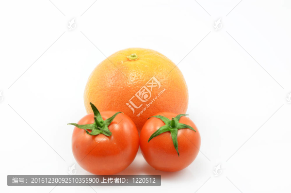 柚子和两个西红柿