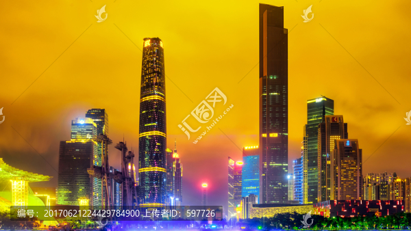 广州都市夜景