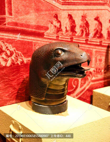 圆明园蛇首,十二生肖兽首铜像