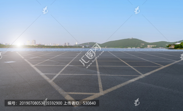 道路交通和城市景观