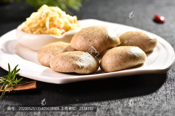 绿豆面窝头