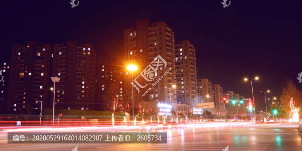 新郑中华路夜景