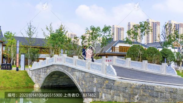 洋湖水街小桥流水