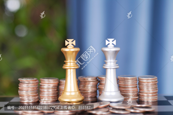 国际象棋和美元硬币