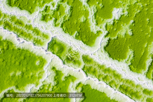 青海格尔木察尔汗盐湖风光航拍