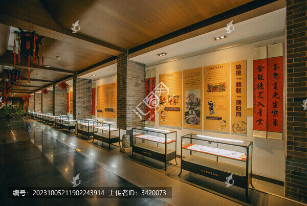 南京明孝陵博物馆室内展厅