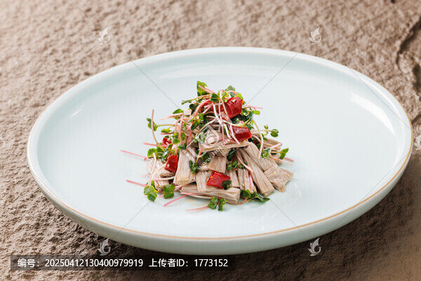 凉拌黑腐竹