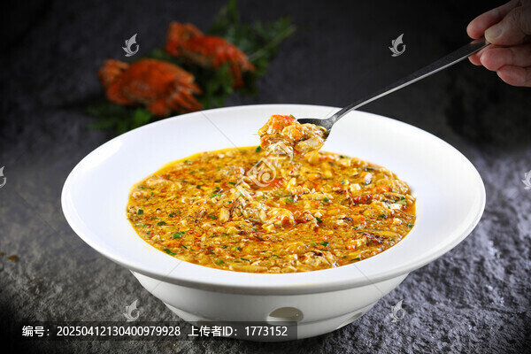 清炒蟹粉