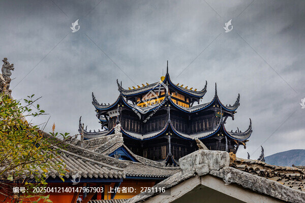 大石板古村